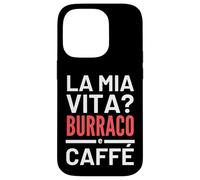 Burraco e Caffé Gioco di Carte Accessori Pensione Pensionato Coque pour iPhone 14 Pro