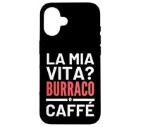 Burraco e Caffé Gioco di Carte Accessori Pensione Pensionato Coque pour iPhone 16