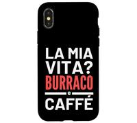 Burraco e Caffé Gioco di Carte Accessori Pensione Pensionato Coque pour iPhone X/XS