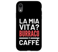 Burraco e Caffé Gioco di Carte Accessori Pensione Pensionato Coque pour iPhone XR