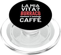 Burraco e Caffé Gioco di Carte Accessori Pensione Pensionato PopSockets PopGrip pour MagSafe