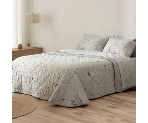 Burrito Blanco Couvre-lit boutis pour lit de 105 cm (+ Dimensions Disponibles) | Design 629 | Couleur Grise (105 x 190/200 cm)