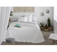 Burrito Blanco Couvre-lit d'été, Polyester, Blanc, Ancho de 180 a 200 cm