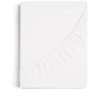 Burrito Blanco Drap Housse 105 x 190/200 cm | Lit de 105 cm(+ Dimensions Disponibles) | Tissu en Coton-Polyester 50/50 | Design A7 Blanc