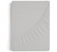 Burrito Blanco Drap-Housse 105 x 190/200 cm, pour lit de 105 cm + Dimensions Disponibles, Tissu en Coton-Polyester 50/50 cm, Design A7 Gris