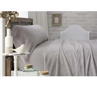 Burrito Blanco Draps d'hiver en Corail 965 Gris pour lit de 200 cm (+ Dimensions Disponibles) Motif 965 Gris