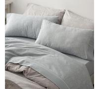 Burrito Blanco | Draps en Flanelle de Coton | Lit de 90 cm (+ Dimensions Disponibles) | Design 575 | Couleur Bleue (90 x 190/200 cm)