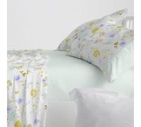 Burrito Blanco Parure de lit pour lit de 105 cm (+ Dimensions Disponibles) Motif 140 cm, Couleur Vert d'eau (105 x 190/200 cm)