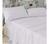 Burrito Blanco T1201 Parure de lit en Coton mélangé T12 Gris Largeur 180 cm