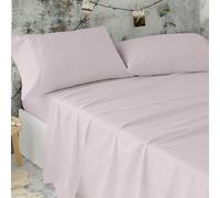 Burrito Blanco T1201 Parure de lit hôtelière Rose Nude, mélange T12, Coton Polyester, Ancho de 90 cm