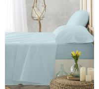 Burrito Blanco T1202 Parure de lit en Coton T12 Bleu, Ancho de 150 cm