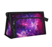 Bursting Trousse de toilette de voyage pour femmes, hommes, filles, garçons, galaxie, trousse de maquillage, trousse de toilette, organisateur de cosmétiques, trousse de douche, couleur, M, Organiseur