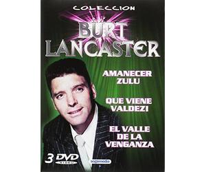 Burt Lancaster Amanecer Zulu + Que Viene Valdez + El Valle de la Venganza