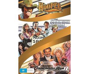 Burt Reynolds 3-Movie Collection (Hooper / The Cannonball Run / Cannonball Run II) DVD