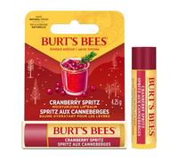 Burt’s Bees - Baume à lèvres hydratant Burt's Bees, parfum Canneberge Cranberry Spritz, à la cire d'abeille et à la vitamine E, parfum de Noël en édition limitée, 4,25 g