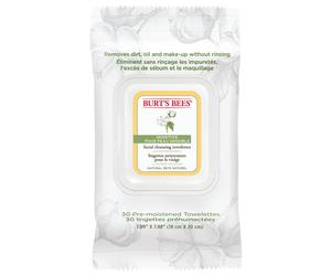 Burt´s Bees lingettes nettoyantes pour le visage pour peau sensible 30 Stück