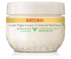 Burt’s Bees Sensitive crème de nuit hydratante peaux sensibles 50 g