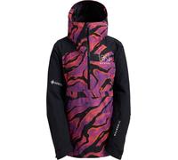 Burton - Anorak de ski/snowboard en GORE-TEX - W AK Kimmy Gore-Tex 2L Anorak Slash Multi True Black pour Femme - Taille S - Rose Rose S