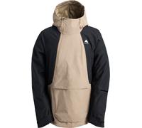 Burton - Anorak de ski/snowboard - M Reserve 2L Relaxed Ank Summit Taupe True Black pour Homme - Taille L - Beige Beige L