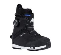 Burton - Boots de snowboard - Kid Grom Step On Black - Taille Enfant 28 - Noir Noir 28