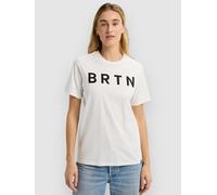 Burton Brtn Short Sleeve T-shirt Blanc S Homme,Femme
