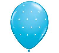 Burton & Burton 27,9 cm Petits Pois Lot de 50 ballons 11" bleu