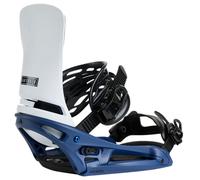 Burton Cartel X Est Herren Snowboard-Bindung Schnallenbindung Bleu Blanc Neuf