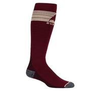 Burton Chaussettes poids moyen emblème pour homme, rouge profond, Medium
