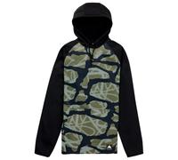 Burton - Crown Weatherproof Fleece Graffiti Camo True Black - S - Sweat
