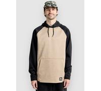 Sweat à capuche Burton Crown Weatherproof beige noir - M