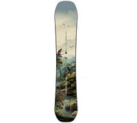 Burton - Planche De Snowboard Custom Flying V Jungle Homme - Homme - Taille 162 Wide - Vert