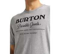 T Shirt Burton Durable Goods Gris Homme Gris 2024 taille XS
