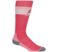 Burton Femmes Emblème Midweight Chaussettes Damen-Snowboardsocken Hiver Rose