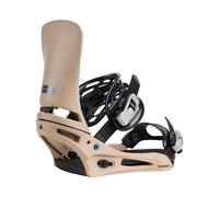 Burton - Fixations de snowboard all mountain - Cartel Summit Taupe - Taille 41-44 - Beige Beige 41-44