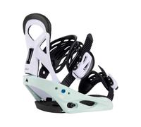 Burton - Fixations de snowboard All-mountain - Mission Smalls Neo-Mint/White - Taille Enfant 43+ - Blanc Blanc 43+