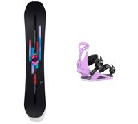 Burton - Fixations de snowboard all-mountain - Pack Feelgood Flying V 2025 - Noir Noir S,M,XL,L