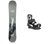 Burton - Fixations de snowboard all mountain - Pack Instigator 2026 - Gris Gris M,L,XL,S
