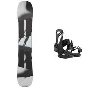 Burton - Fixations de snowboard all mountain - Pack Rewind Spray Paint 2026 - Gris Gris S,M,L,XL