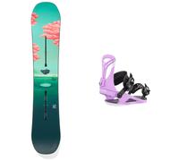 Burton - Fixations de snowboard all mountain - Pack Yeasayer 2025 - Vert Vert S,M,L,XL