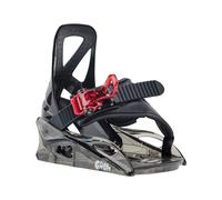 Burton - Fixations de snowboard - Grom Black - Taille Enfant 31,5-34 - Noir Noir 31,5-34