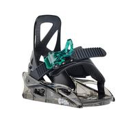 Burton - Fixations de snowboard - Mini Grom Black - Taille Enfant 24-30,5 - Noir Noir 24-30,5