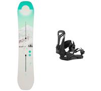 K2 Snowboard - Fixations de snowboard - Cinch Tc Black pour Homme - Taille M - Noir Noir M