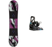 Burton - Fixations de snowboard - Pack Grom - Noir Noir M,S,XS