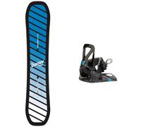 Burton - Fixations de snowboard - Pack Smalls Blue 2025 - Bleu Bleu L