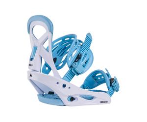 Burton - Fixations de snowboard - Smalls Dusty Blue - Taille Enfant L - Bleu Bleu L