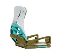 Burton - Fixations de snowboard - Step On Genesis EST White/Dried Moss en Nylon - Taille 41,5-43,5 - Vert Vert 41,5-43,5