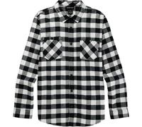 BURTON Men's Favorite Long Sleeve Flannel - Homme - Blanc / Noir - taille XL- modèle 2025