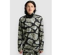 Burton Midweight Long Neck Crew Haut technique camouflage M
