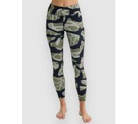 Pantalon Burton Midweight Base Layer Camo Femme Vert 2026 taille XS
