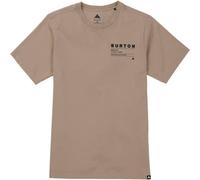 T-shirt Burton Moretown Short Sleeve Summit Taupe Homme Beige 2026 taille S